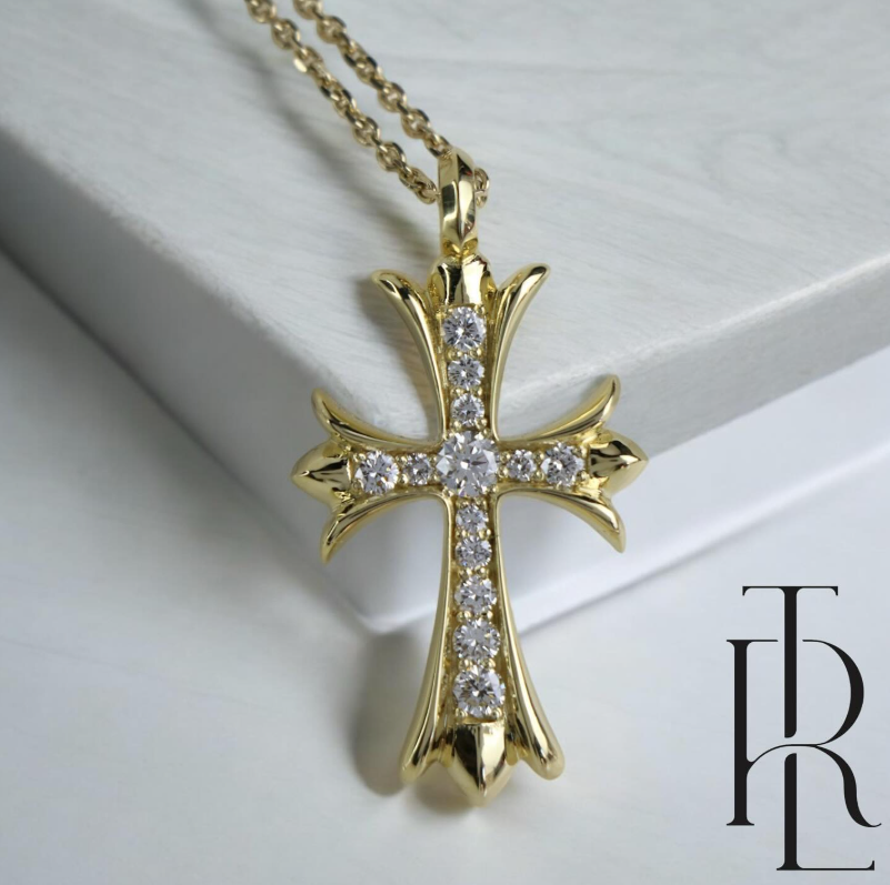 Diamond Cross Pendant